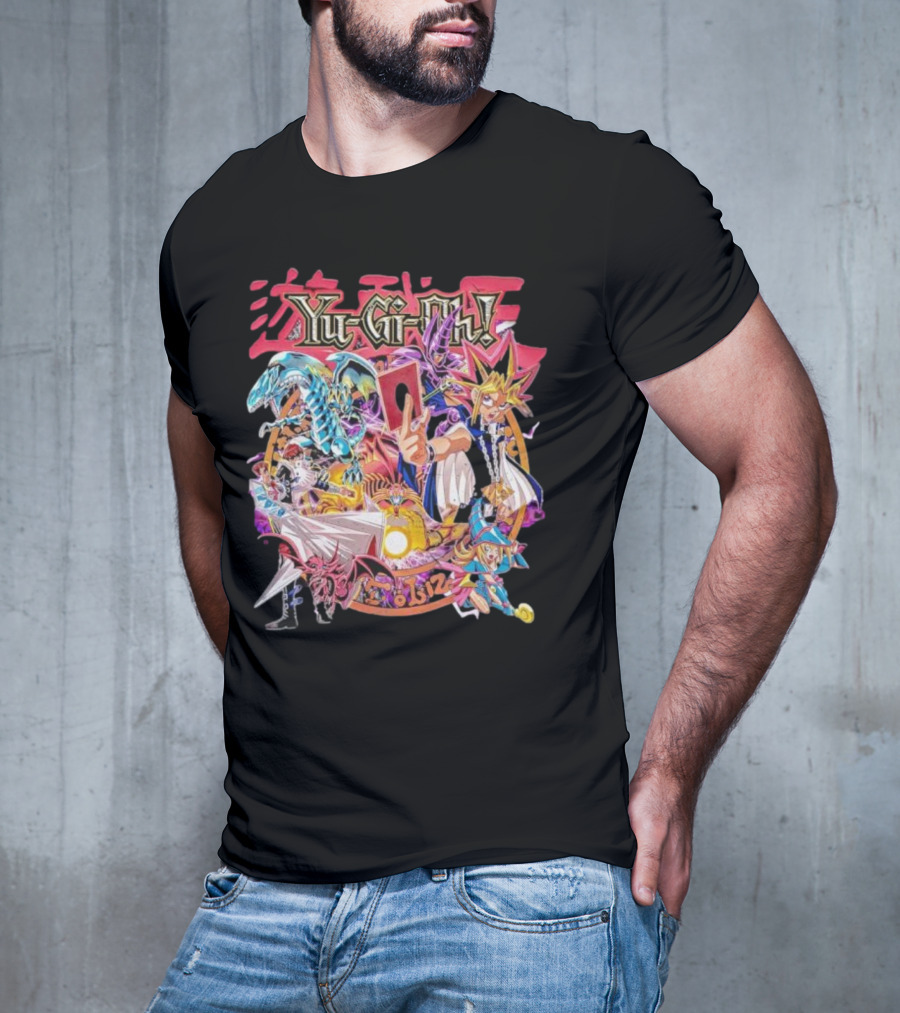 YuGiOh Duel Monsters Yugi Kaiba Joey Blue Eyes Dark Magician Exodia T-Shirt