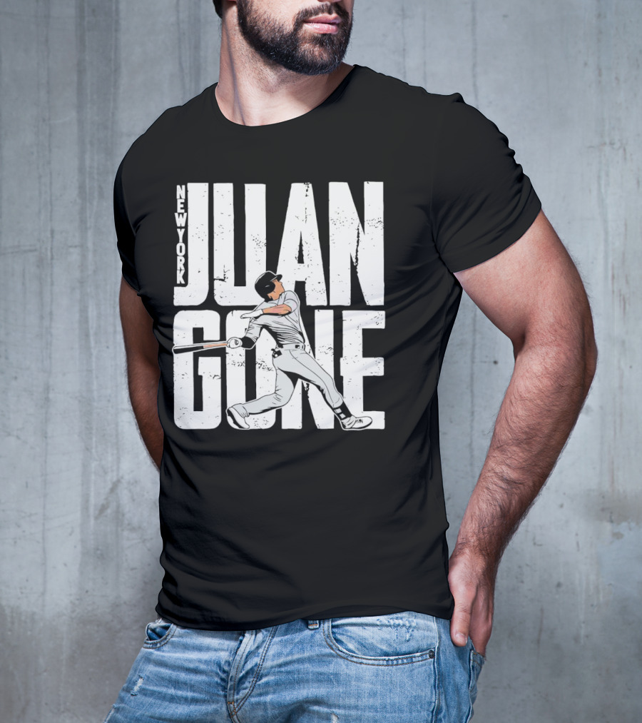 New York Juan Gone Baseball Swing T-Shirt