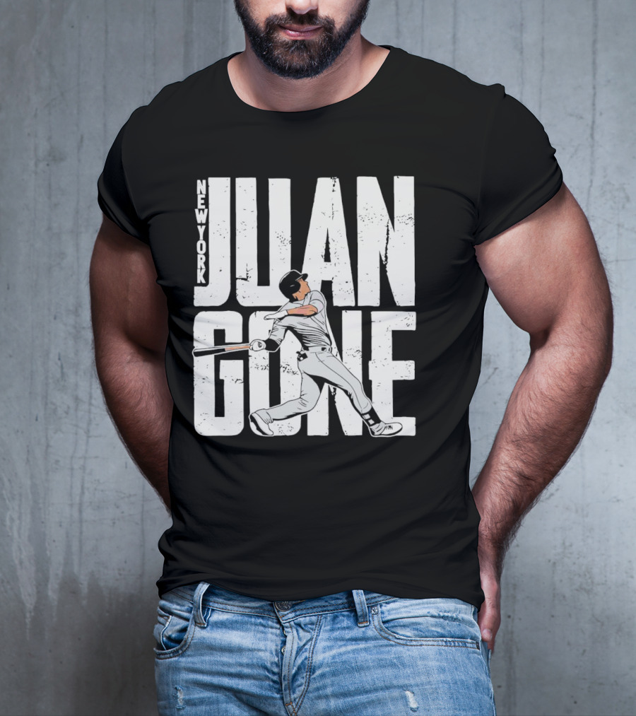 New York Juan Gone Baseball Swing T-Shirt