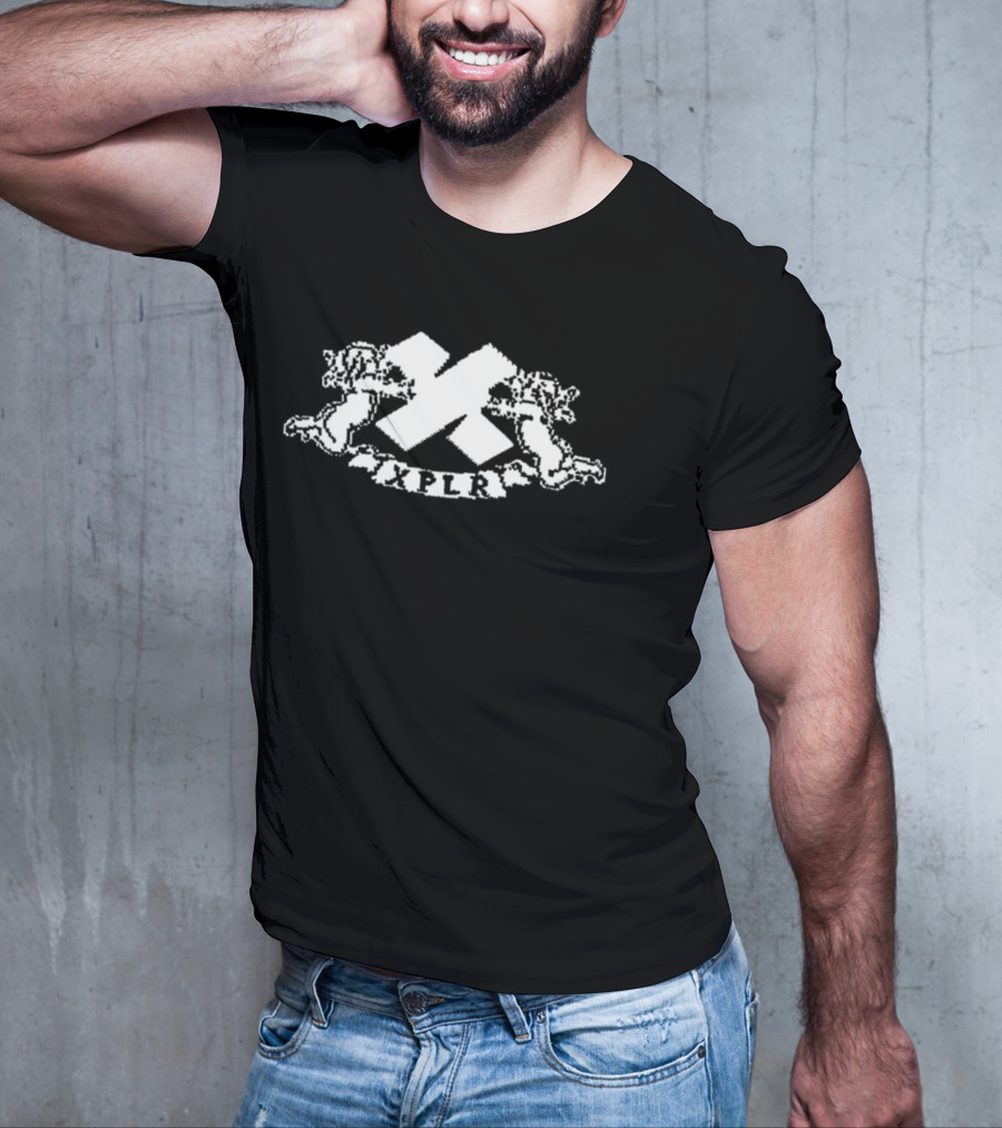 XPLR Angel Cherub Knit Emblem T-Shirt