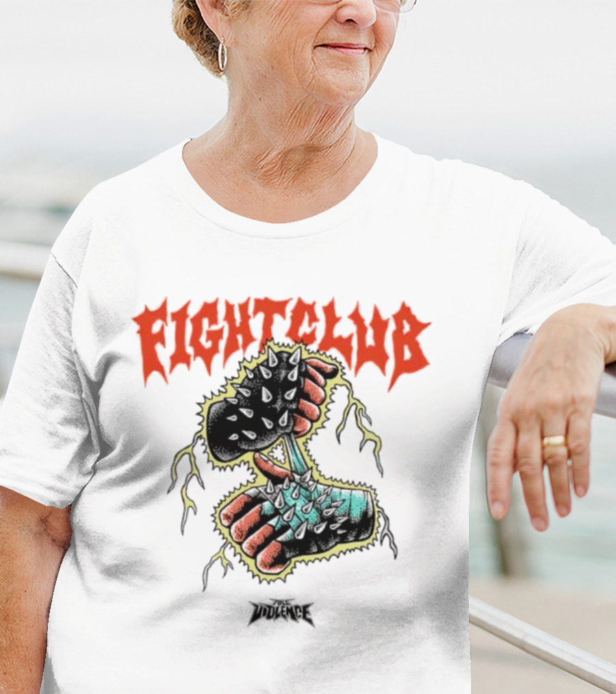 Fight Club Full Violence Fists And Gloves T-Shirt