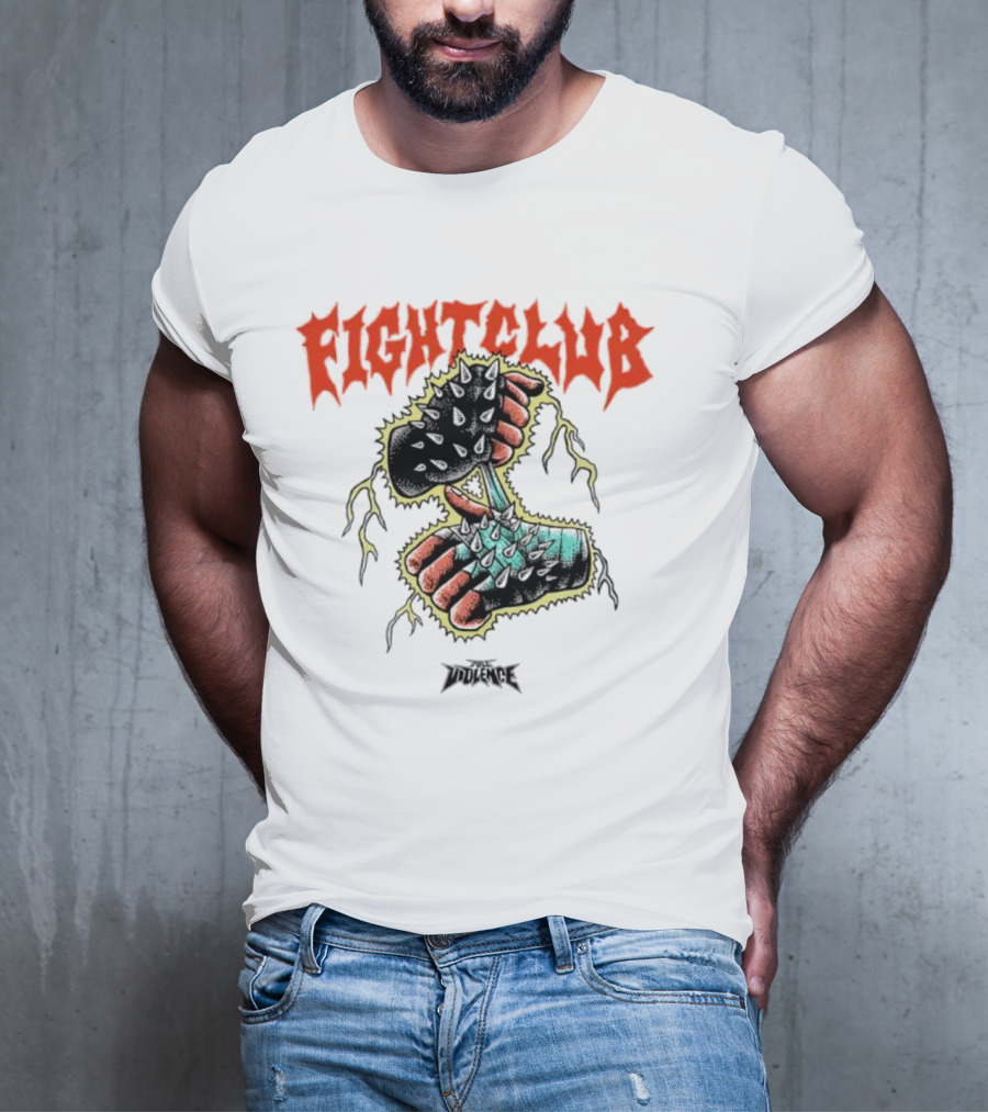 Fight Club Full Violence Fists And Gloves T-Shirt