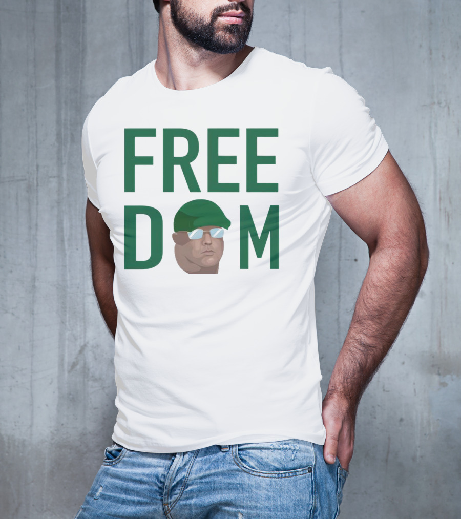 FREEDOM Kyle Pagan Green Hat Sunglasses T-Shirt