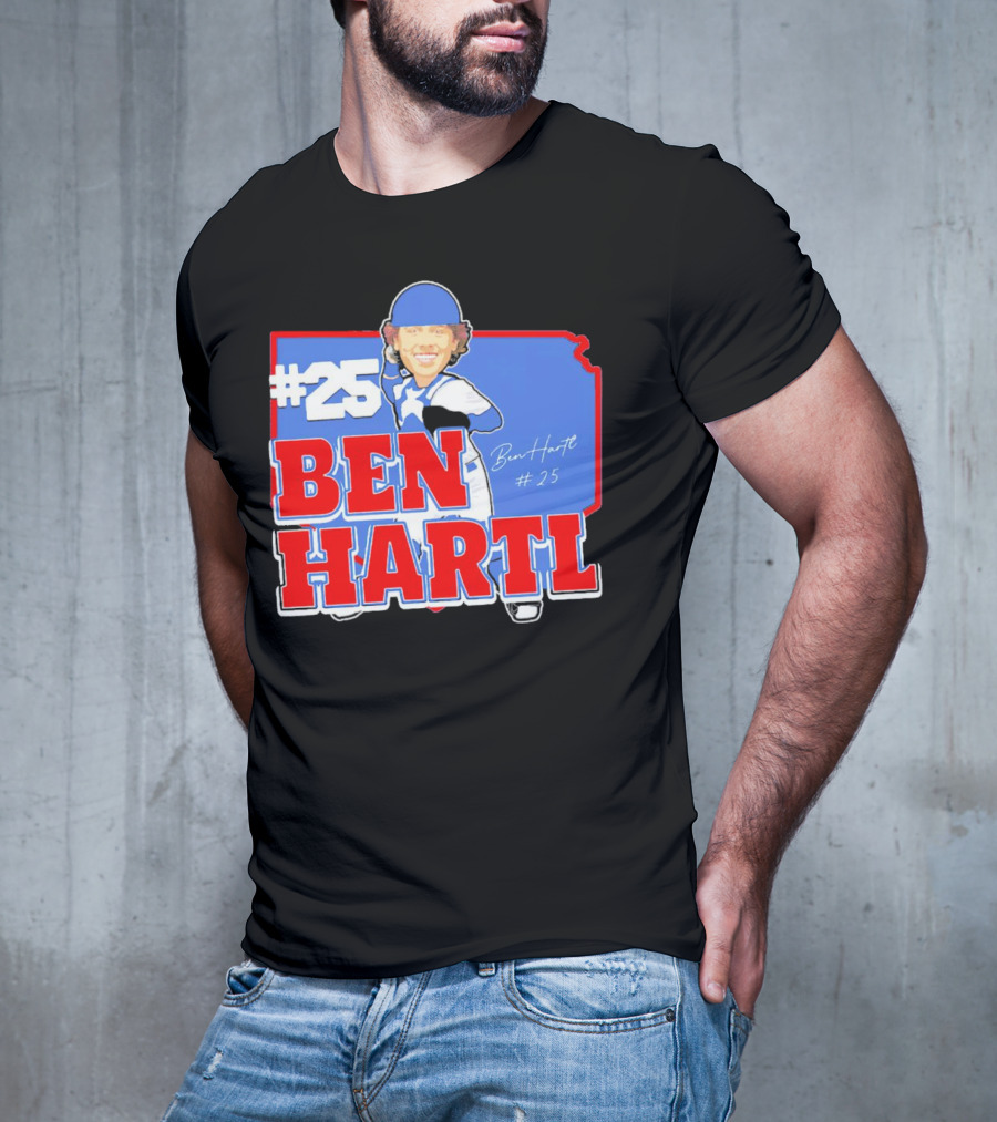25 Ben Hartl Cartoon Signature T-Shirt