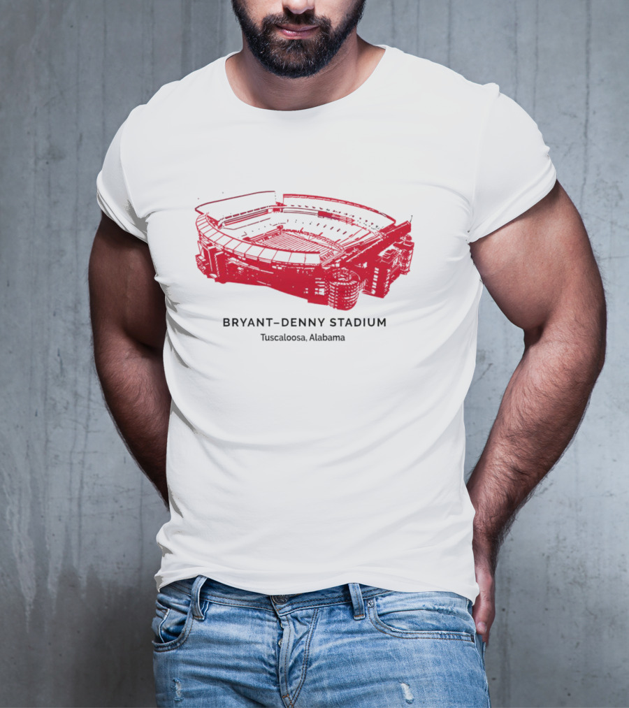 Bryant Denny Stadium Tuscaloosa Alabama NCAA T-Shirt