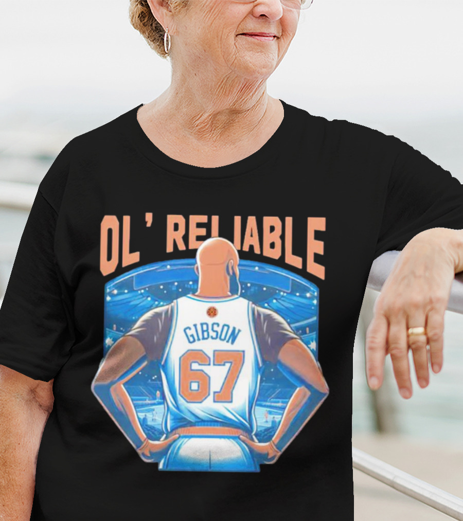 Gibson Ol' Reliable 67 Basketball Arena Scene T-Shirt