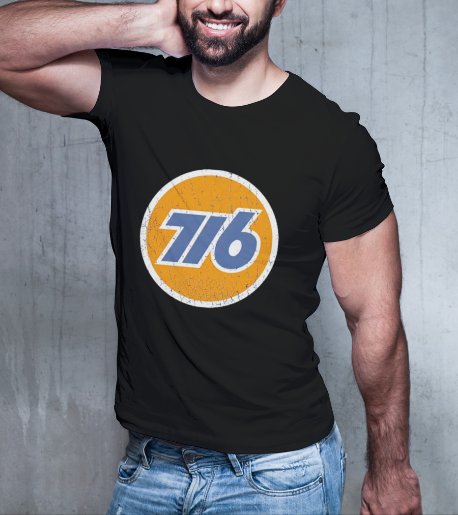 Union 76 Vintage Style 76 Gas Station Iconic T-Shirt