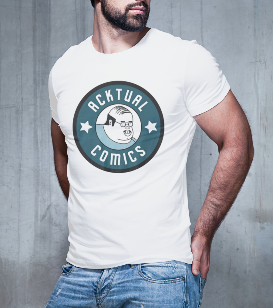 Acktual Comics Star Emblem T-Shirt