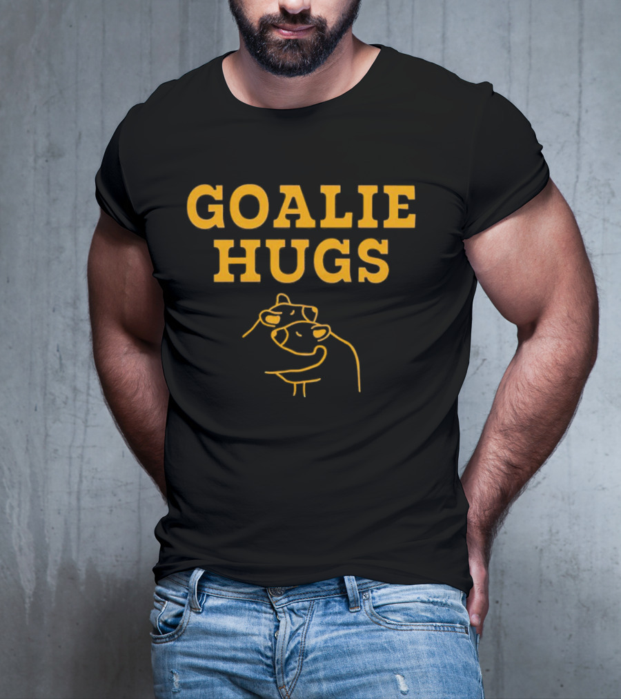 Boston Bruins Goalie Hugs T-Shirt