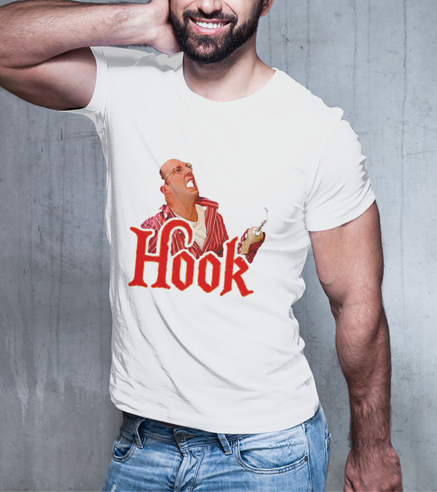 Buster Bluth Hook Screaming Red Striped T-Shirt