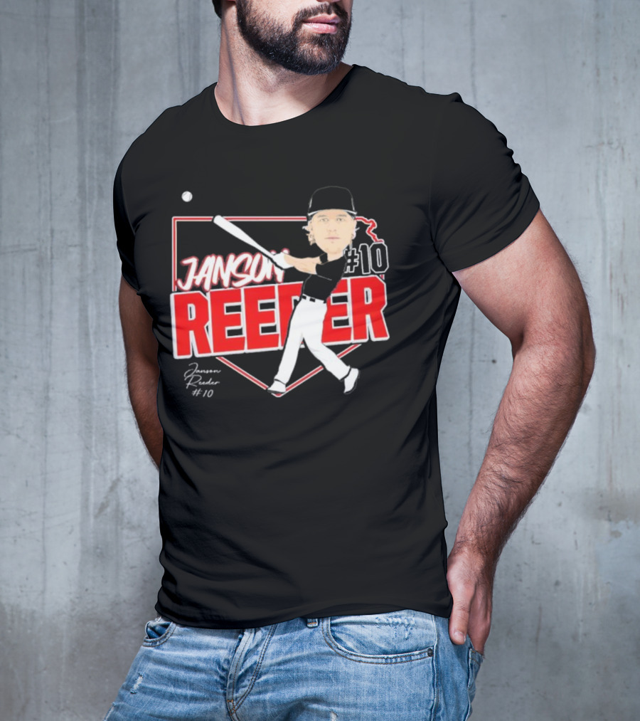 Janson Reeder #10 Baseball Player T-Shirt