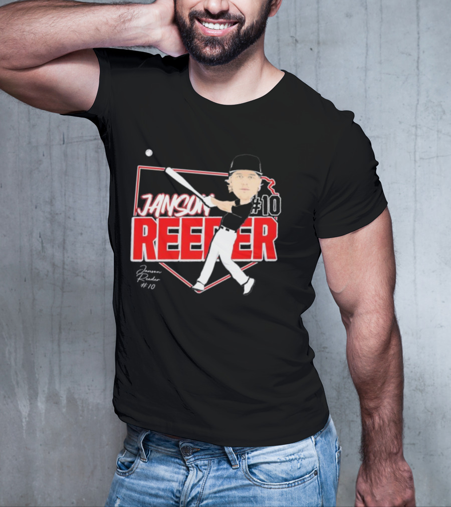 Janson Reeder #10 Baseball Player T-Shirt