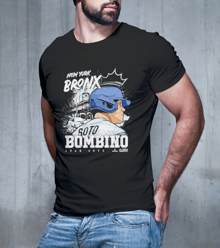 New York Bronx Soto Bombino Juan Soto Clutch Animated T-Shirt