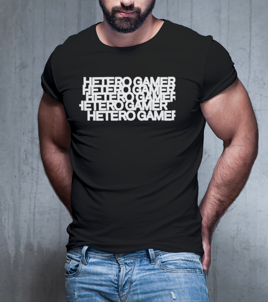 Hetero Gamer Layered T-Shirt