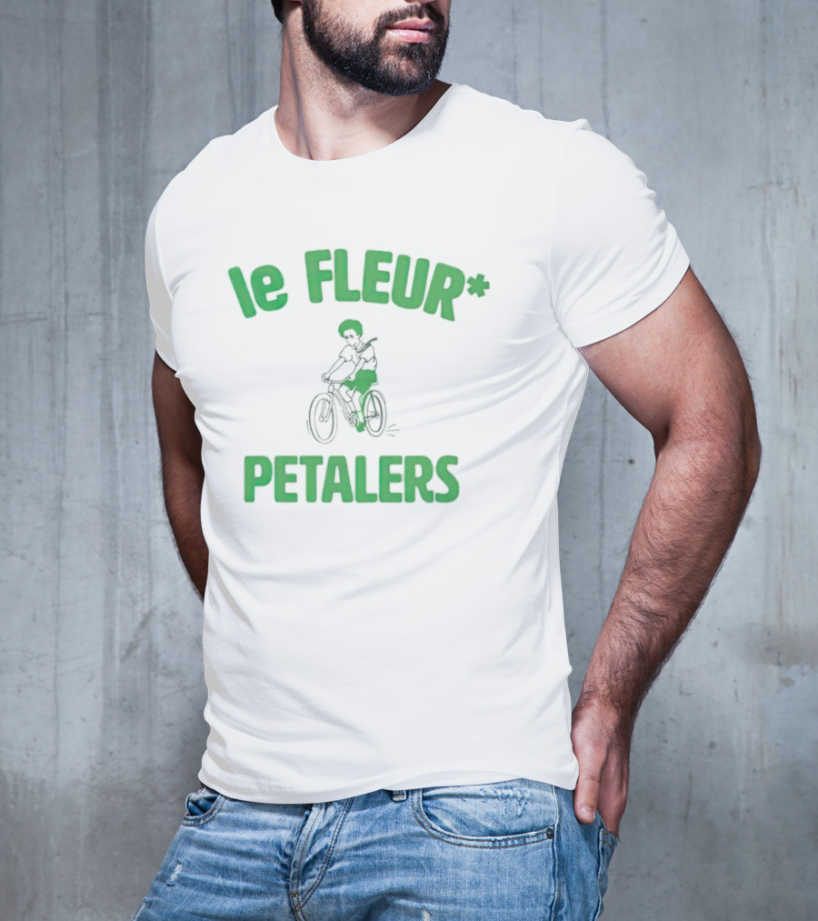 Le Fleur Petalers Bicycle Rider T-Shirt