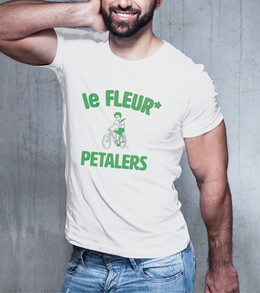 Le Fleur Petalers Bicycle Rider T-Shirt