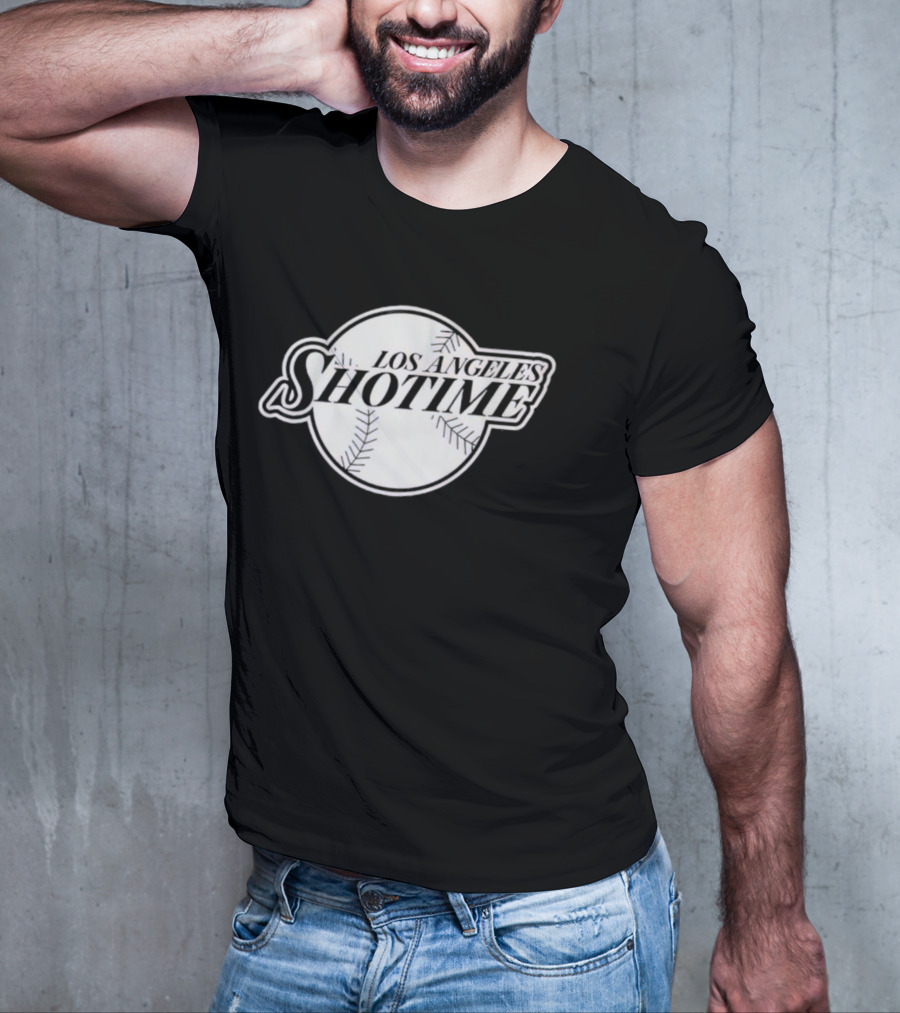Los Angeles Shotime Shohei Ohtani Baseball T-Shirt