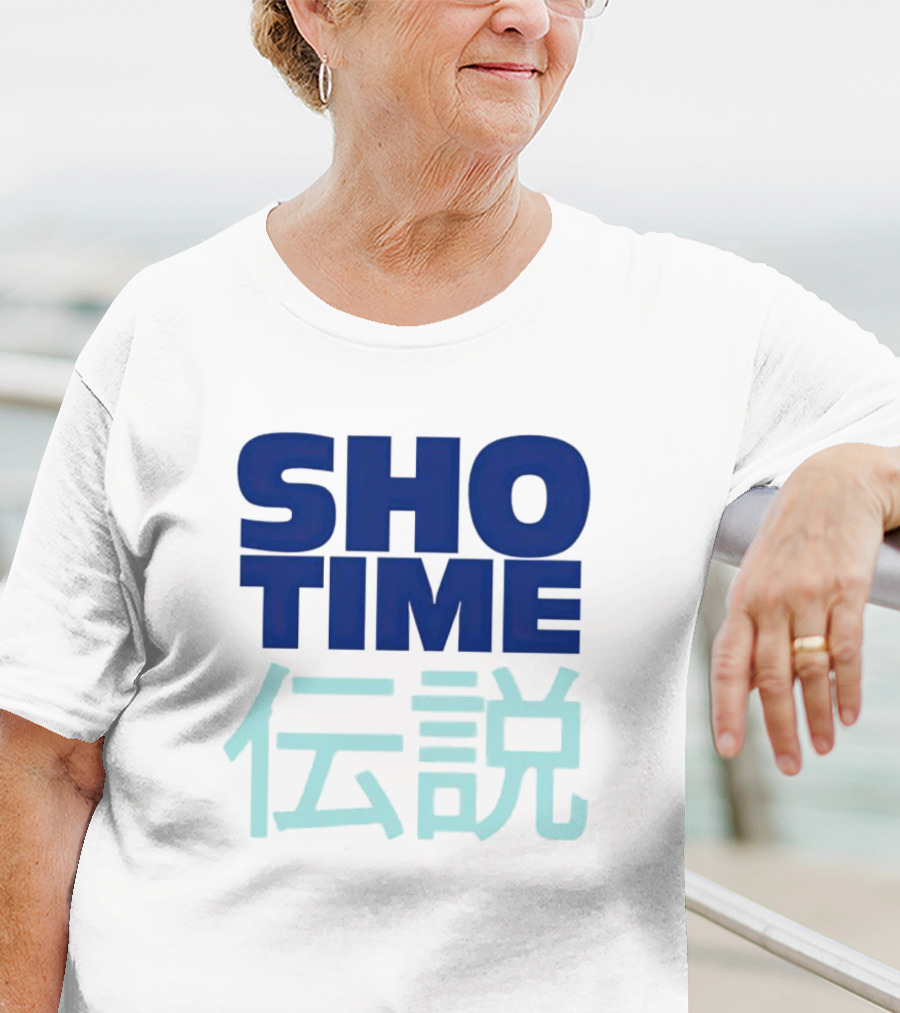 SHO TIME Shohei Ohtani Japanese 伝説 T-Shirt