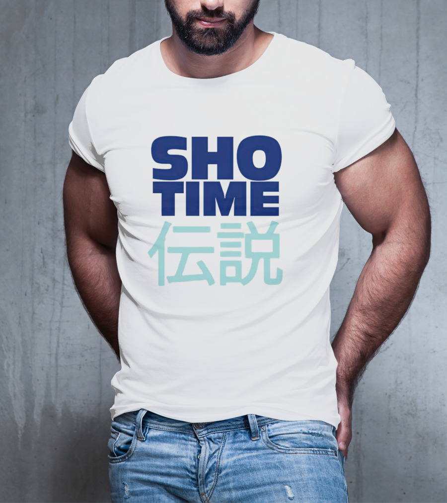 SHO TIME Shohei Ohtani Japanese 伝説 T-Shirt