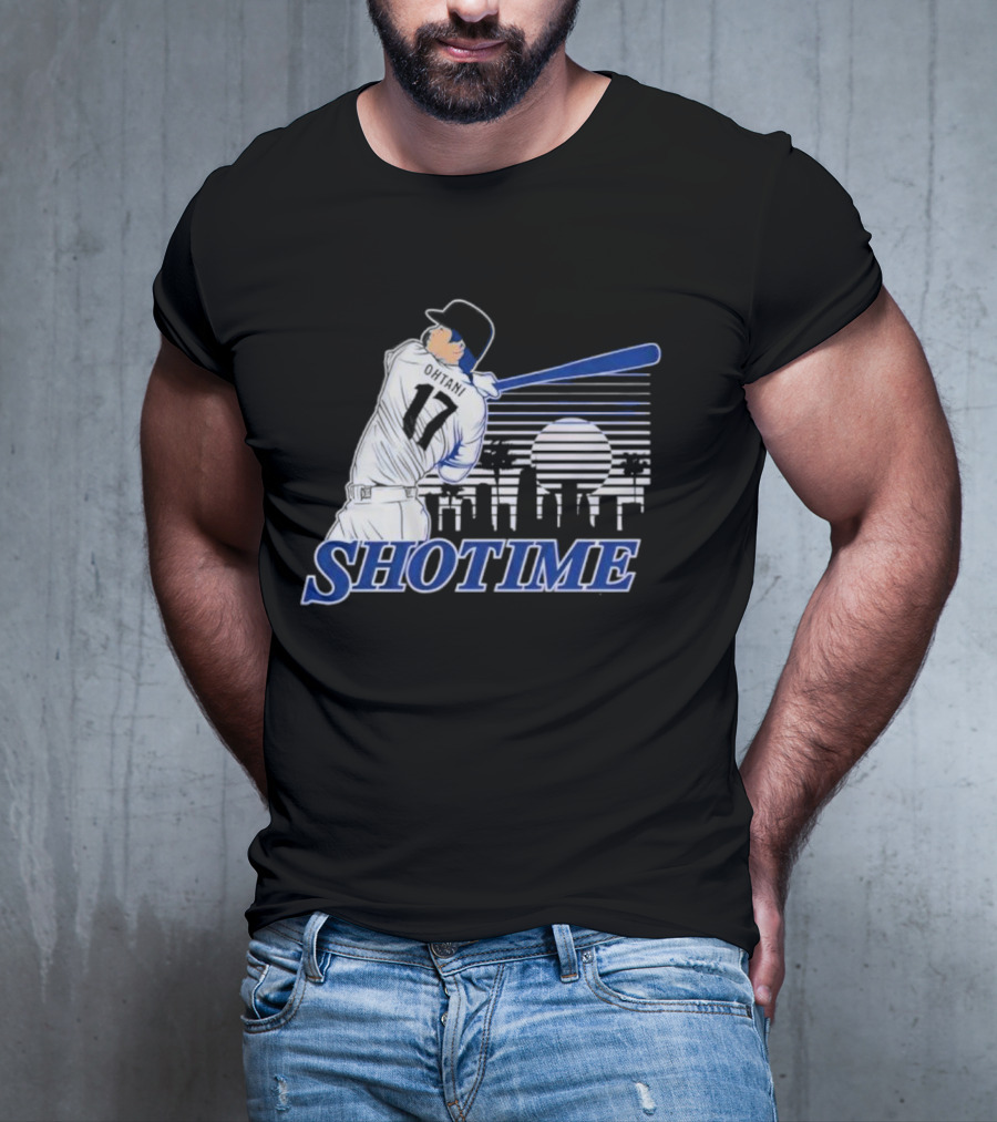 SHOHEI OHTANI SHOTIME 17 Skyline Batter T-Shirt