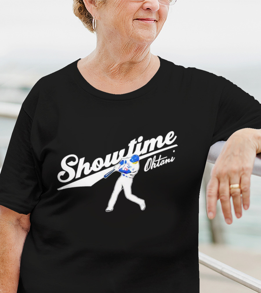 Showtime Ohtani Baseball Swing Iconic T-Shirt