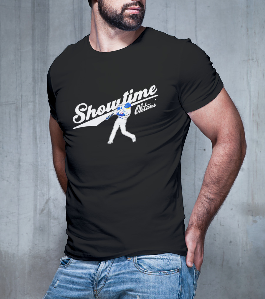 Showtime Ohtani Baseball Swing Iconic T-Shirt