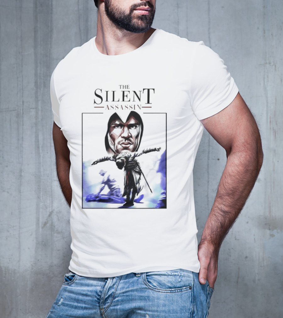 The Silent Assassin Hooded Warrior Embrace T-Shirt