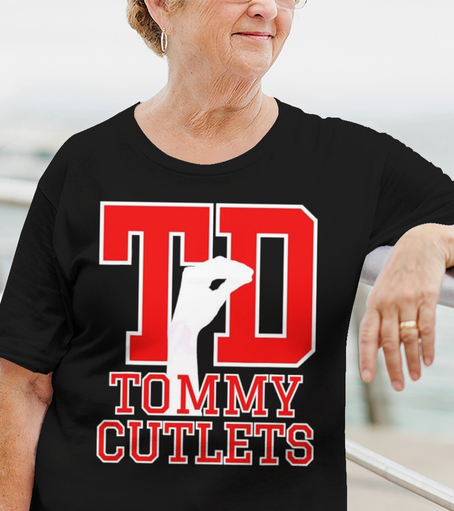 TD Tommy Cutlets Finger Pinch Gesture T-Shirt