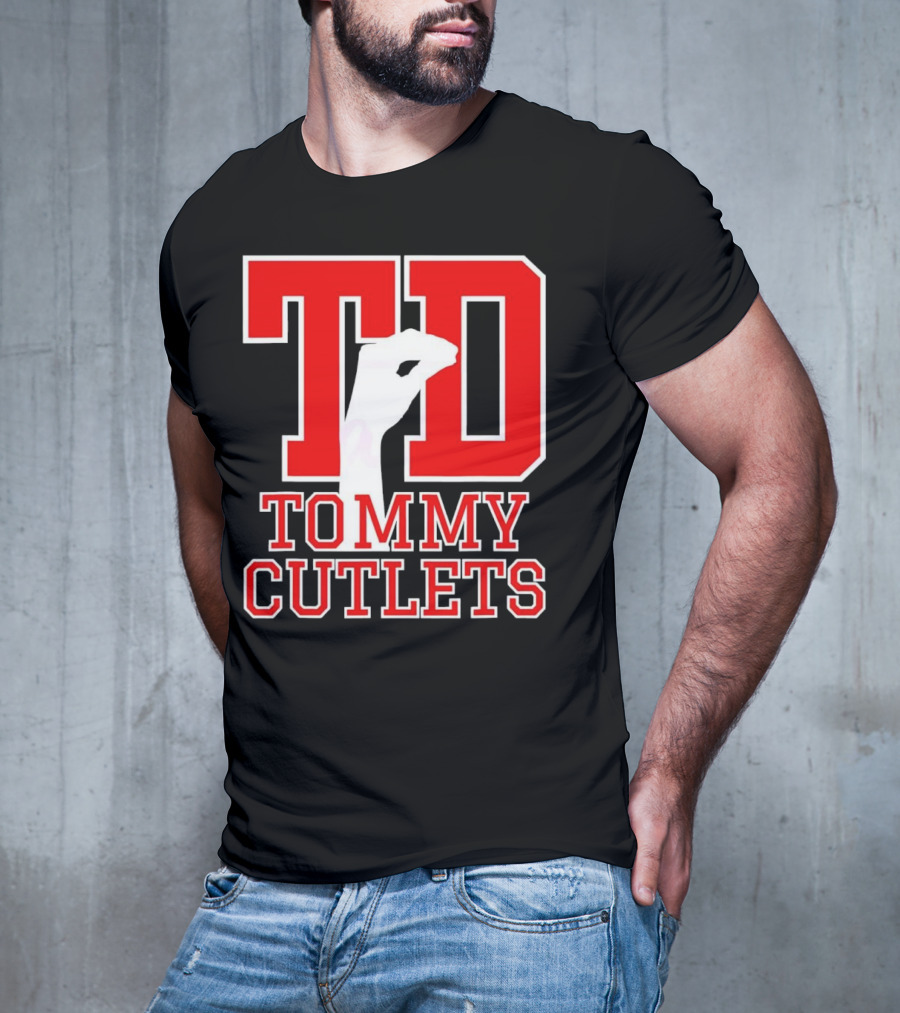 TD Tommy Cutlets Finger Pinch Gesture T-Shirt
