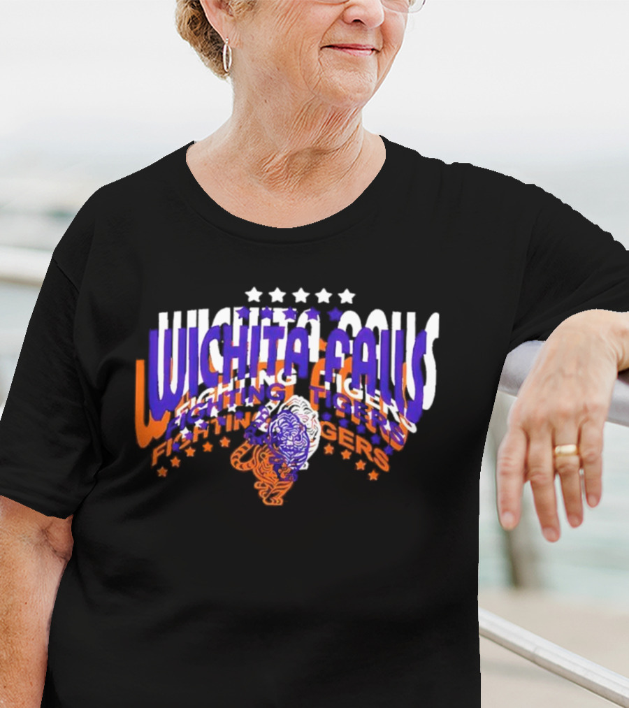 Wichita Falls Fighting Tigers Stars T-Shirt
