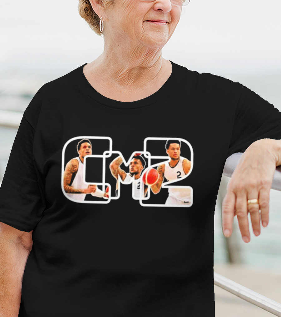 Cleveland Hubert Melvin CMP Basketball Number 2 T-Shirt