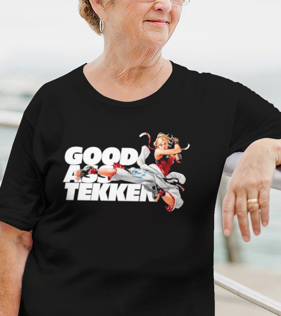 GOOD ASS TEKKEN VIDEO GAME FIGHTER CHARACTER KICKING POSE T-Shirt