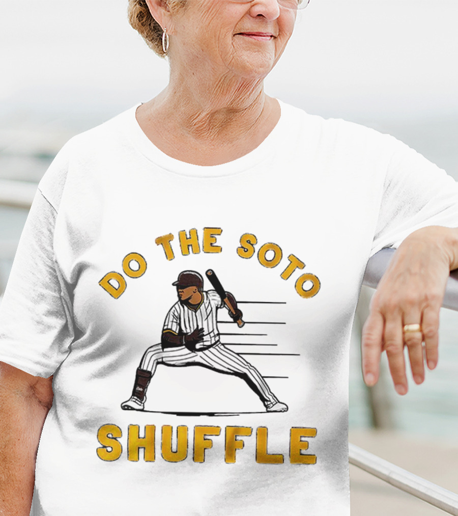 Juan Soto Do The Soto Shuffle San Diego Padres Baseball Movement T-Shirt