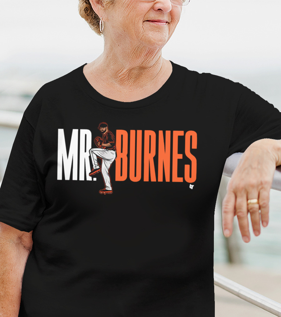 MR. BURNES Corbin Burnes Baseball Player T-Shirt