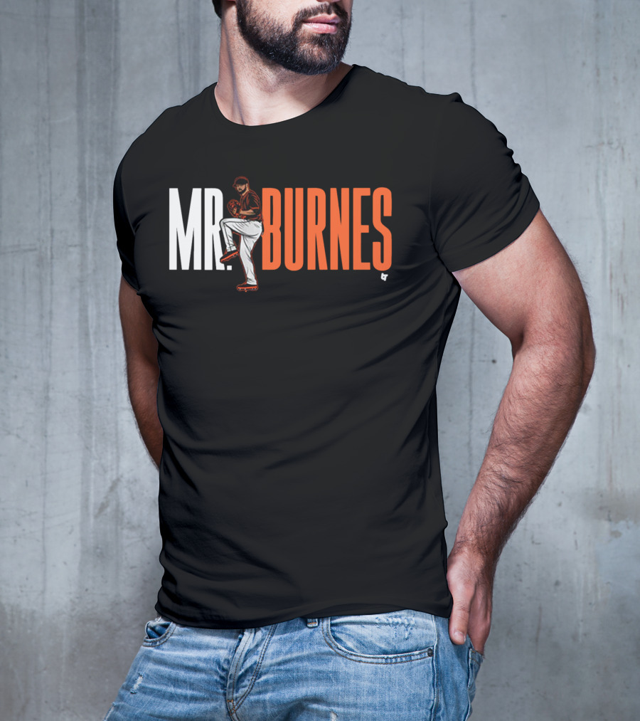 MR. BURNES Corbin Burnes Baseball Player T-Shirt