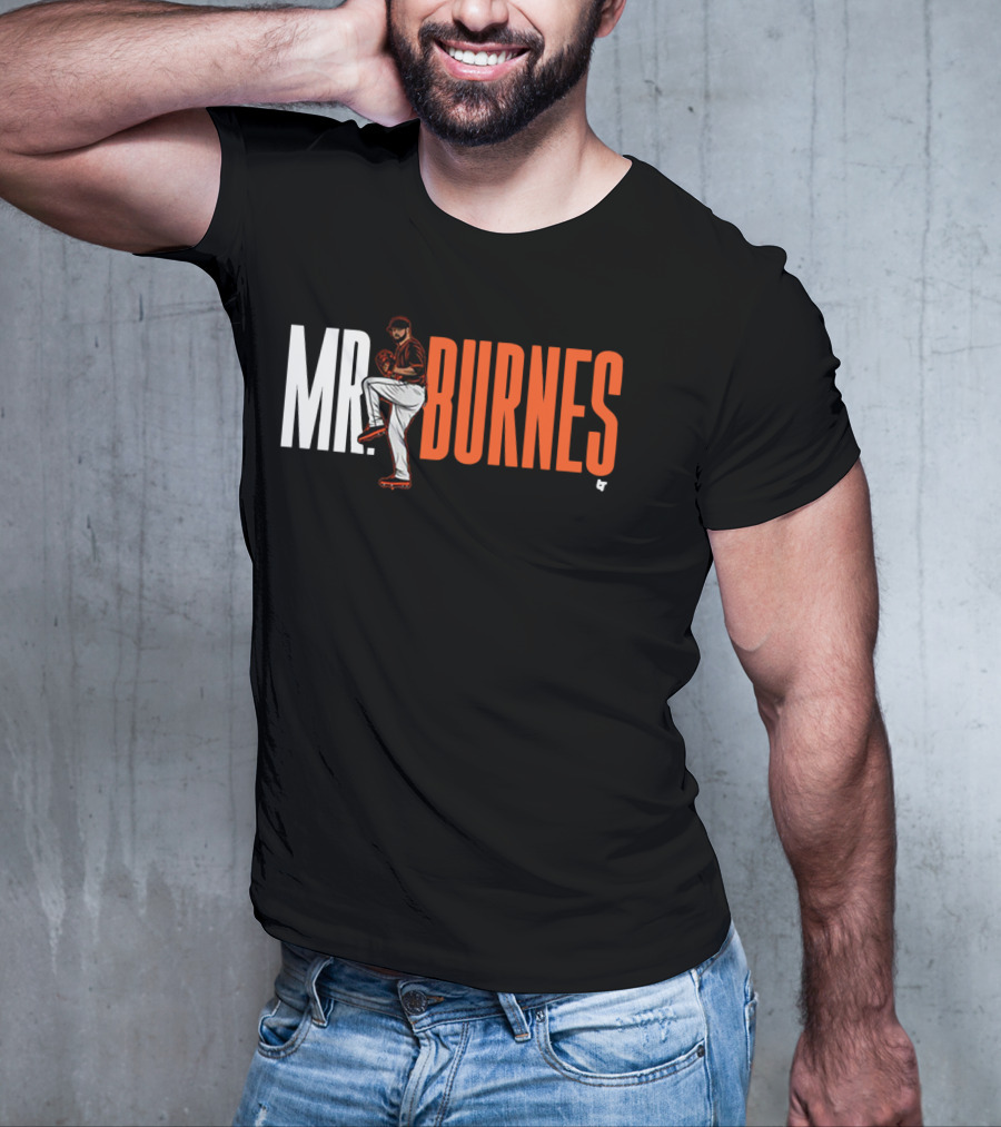 MR. BURNES Corbin Burnes Baseball Player T-Shirt