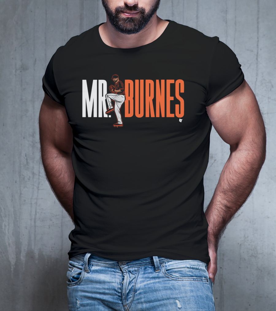 MR. BURNES Corbin Burnes Baseball Player T-Shirt