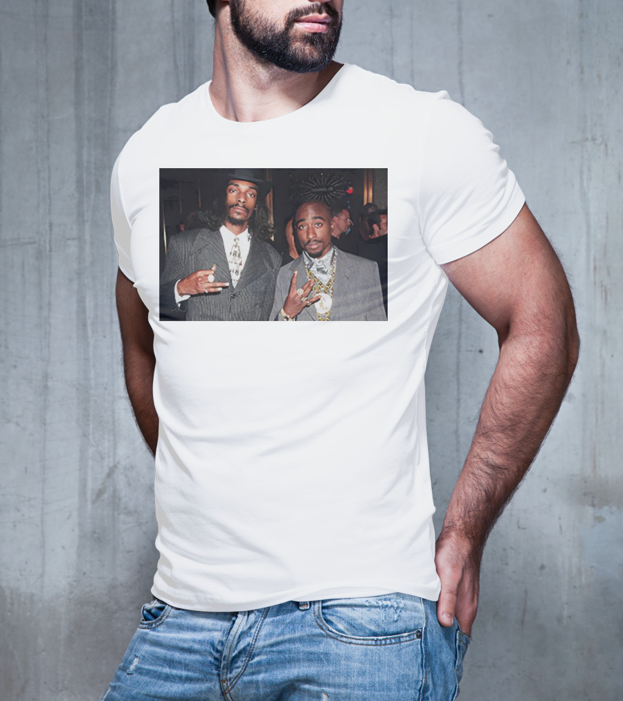 2Pac And Snoop Dogg Iconic Style And Collaboration T-Shirt