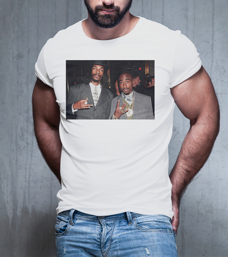 2Pac And Snoop Dogg Iconic Style And Collaboration T-Shirt