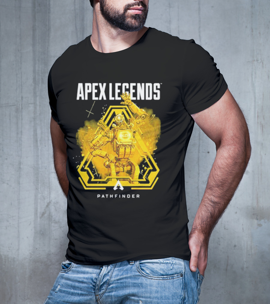 Apex Legends Pathfinder Yellow Tech T-Shirt