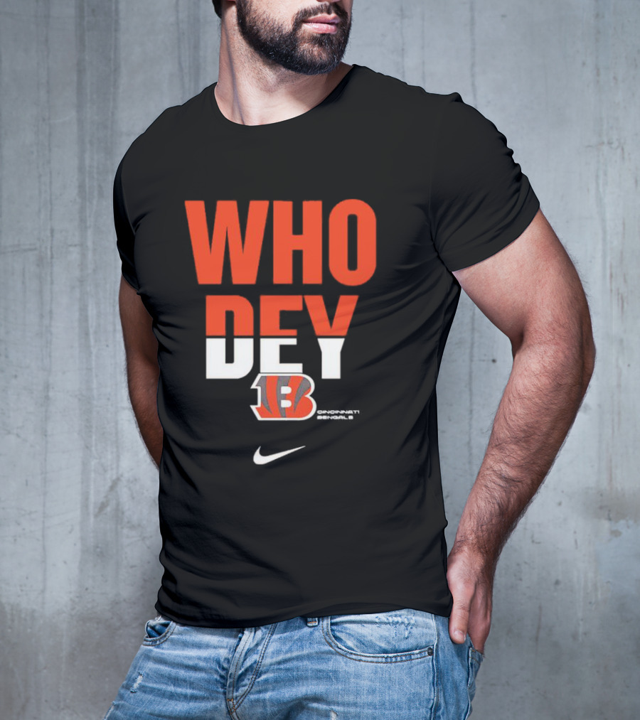 Cincinnati Bengals Who Dey T-Shirt