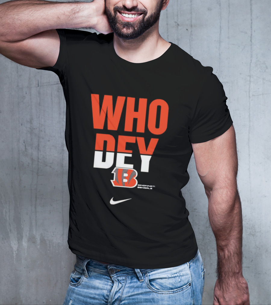 Cincinnati Bengals Who Dey T-Shirt