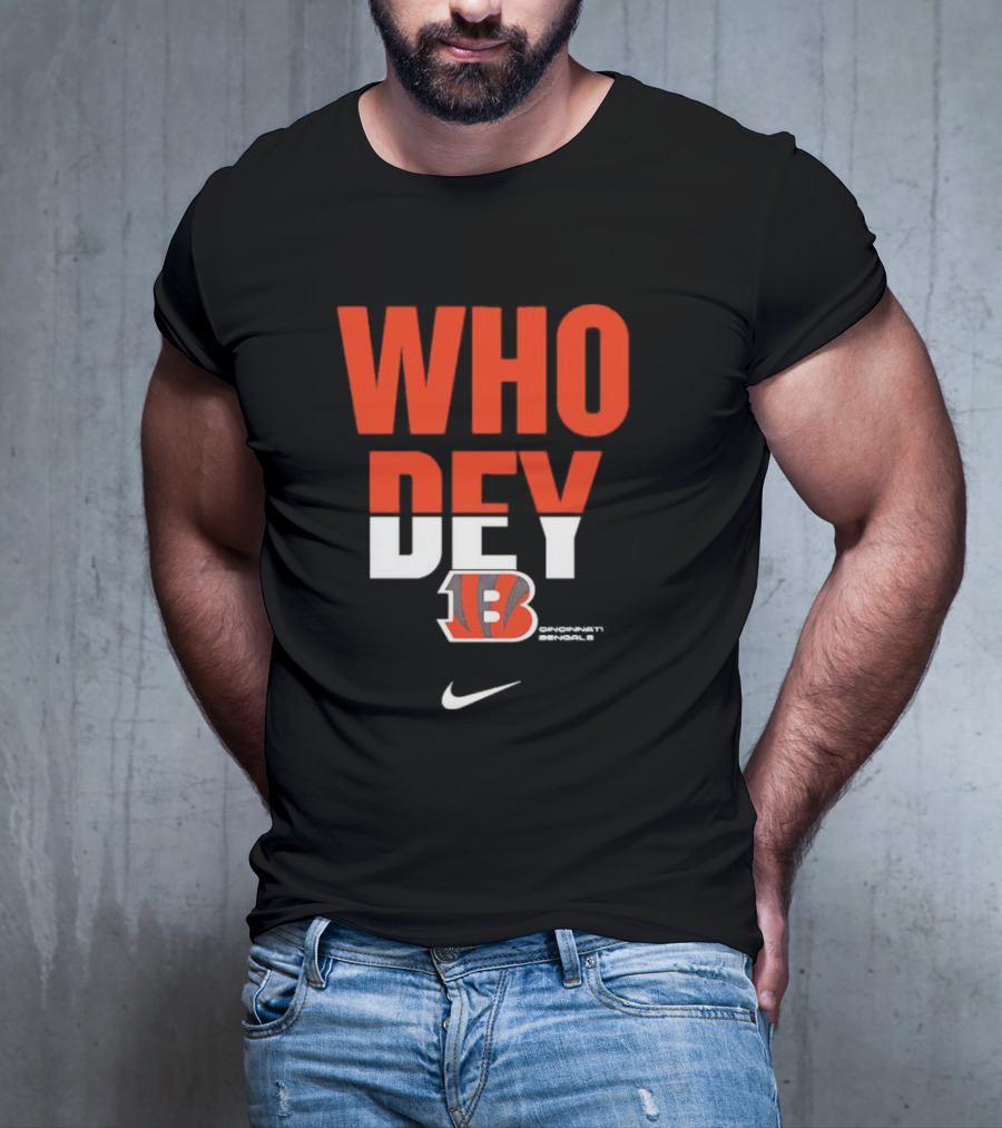 Cincinnati Bengals Who Dey T-Shirt