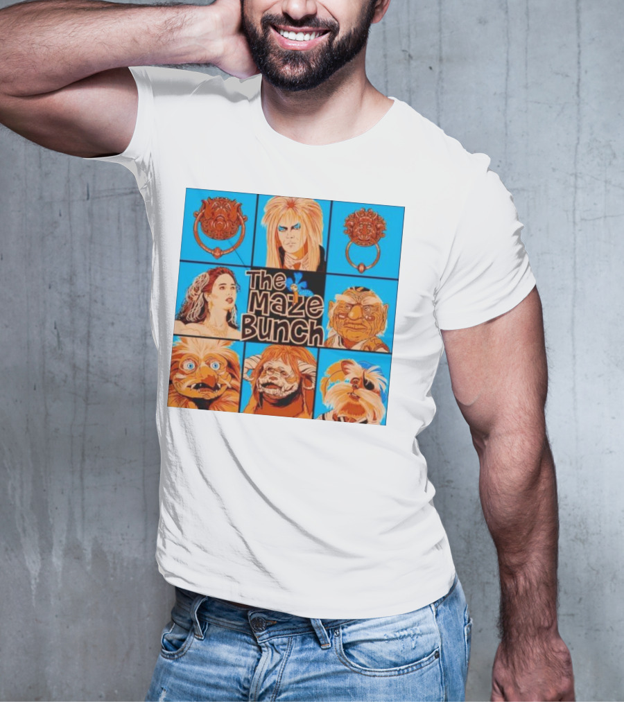 The Maze Bunch Labyrinth Tribute Icons T-Shirt