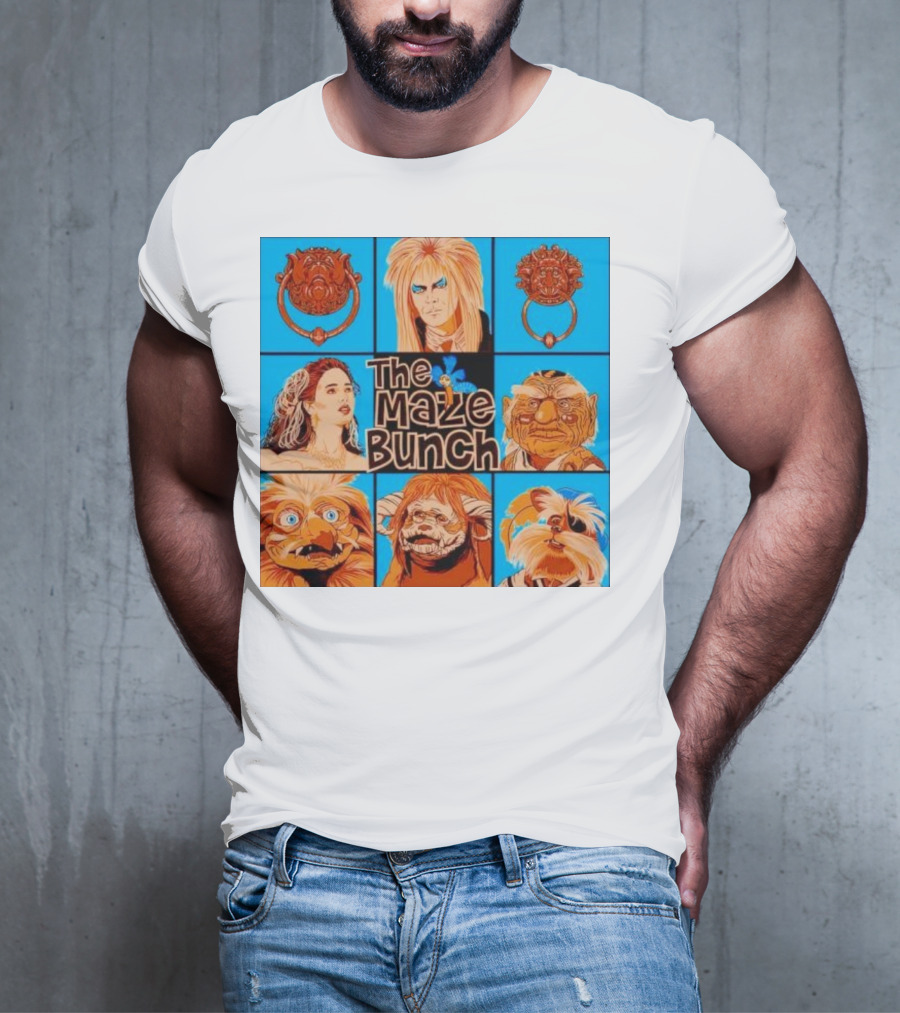 The Maze Bunch Labyrinth Tribute Icons T-Shirt