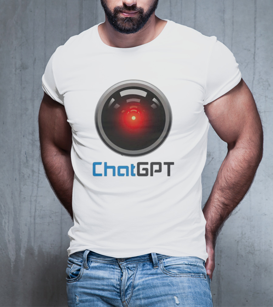 ChatGPT OpenAI HAL 9000 Reference T-Shirt