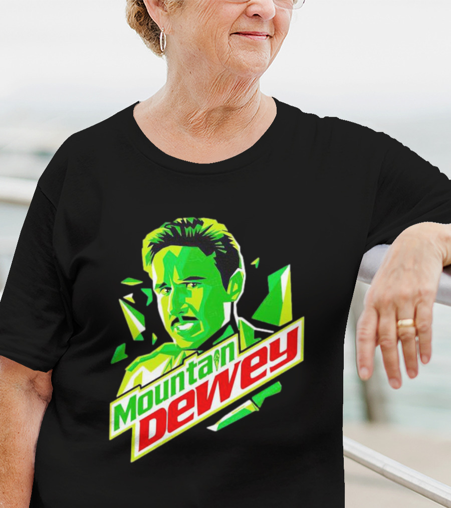 Mountain Dewey Riley Retro Green T-Shirt
