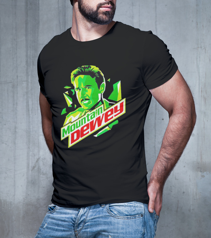 Mountain Dewey Riley Retro Green T-Shirt