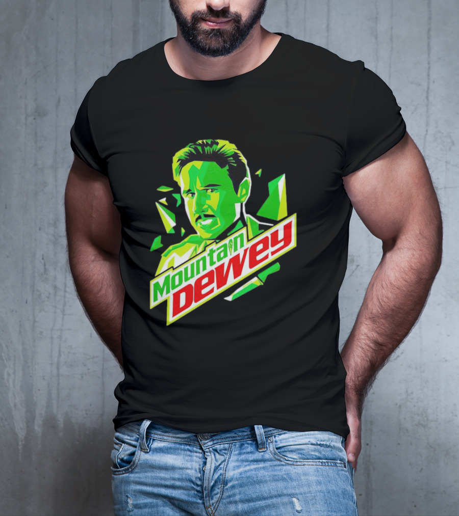 Mountain Dewey Riley Retro Green T-Shirt