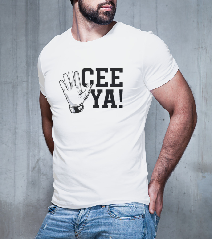 Dallas Cowboys Ceedee Lamb Cee Ya 88 Hand Gesture T-Shirt